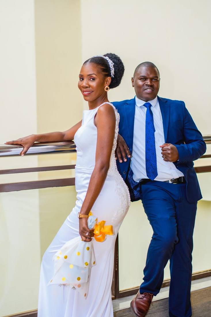 Bride and groom
